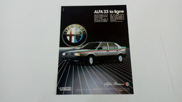 Alfa Romeo 33 - Publicité De Presse 1982 - Cars