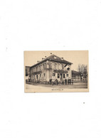 Carte Postale Ancienne Benfeld (67) Hotel De La Gare "à La Ville De Strasbourg" - Benfeld