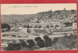 Var - Cotignac - Vue Générale - Ecole - Cotignac