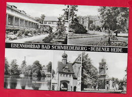 CARTOLINA NV GERMANIA - EISENMOORBAD BAD SCHMIEDEBERG - Dubener Heide - Vedutine Multivue - 10 X 15 - Bad Schmiedeberg