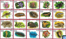 Sri Lanka Stamps 2020, Wild Species Threatened By Trade, Animals, MNH - Sri Lanka (Ceylon) (1948-...)