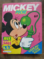 Mickey Poche N°148 Jeux Gags B.D./ Edi-Monde, Juillet 1986 - Mickey - Autres