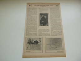 Origineel Knipsel ( 4492 ) Uit Tijdschrift " Ons Volk " 1922 :  Jef De Pauw   St. Niklaas   Temse - Sin Clasificación