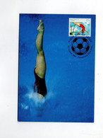 5CRT269 - AUSTRALIA , FDC MAXIMUM Del  22/8/1991 - High Diving