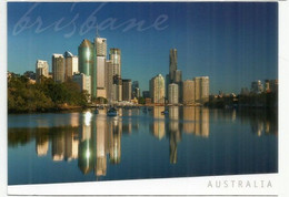 View Of Business District Brisbane & Brisbane River.  New Uncirculated Postcard - Brisbane