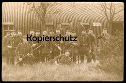 ALTE POSTKARTE CAMP ELSENBORN 1913 SOLDATEN LAGER ZIELENDER SOLDAT Barracks Baraque Military Ansichtskarte Cpa Postcard - Elsenborn (Kamp)