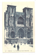 CPA 38 VIENNE - LA PLACE ET LA CATHEDRALE DE SAINT MAURICE Unused - Vienne