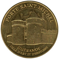 44-1939 - JETON TOURISTIQUE MDP - Guérande - Porte Saint-Michel - 2014.5 - 2014