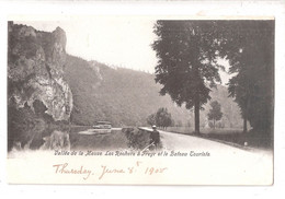 HASTIERE - Vallée De La Meuse - Les Rochers De Freyr Et Le Bateau Touriste - Carte Précurseur N'ayant Pas Circulé - Hastière