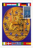 FRANCE - Carte Maximum 2,80 Le Notariat Européen - Premier Jour PARIS 21/01/1995 - 1990-1999