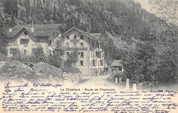 CPA 74 LE CHATELARD ROUTE DE CHAMONIX - Other & Unclassified