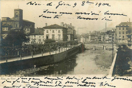 Rive De Gier * Carte Photo * Vue Du Village * Le Pont - Rive De Gier