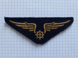Brevet De Mécanicien - Insigne Tissu Brodé Armée De L'Air (1) - Aviation