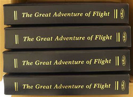 AIRCRAFT BENHAM COVERS 'THE GREAT ADVENTURE OF FLIGHT' Collection In 4 Special Albums Containing 1970's To 1990's Flight - Non Classés