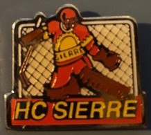 HOCKEY SUR GLACE - ICE- HC SIERRE - GOALIE - GARDIEN - CANTON DU VALAIS - SUISSE - SCHWEIZ - SWITZERLAND -    (27) - Sports D'hiver