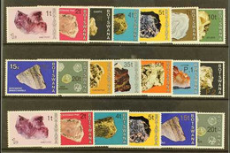 1976-7 Minerals Surcharges, Complete Sets Of Type I & II Ovpts (not Incl. Scarce Pretoria Ovpts), SG 367/80, 367a/75a, N - Botswana (1966-...)