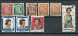 Nouvelle Zélande   Lot De Timbres Sujet  Elizabeth II - Lots & Serien