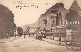 CPA 74 ANNECY RUE SOMMEILLER - Annecy