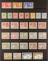 1937-52 COMPLETE KGVI COLLECTION WITH EXTRAS Presented On A Brace Of Stock Pages That Includes The 1938-50 Definitive Se - St.Kitts-et-Nevis ( 1983-...)