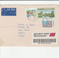 Australia 1992 Registered Letter - Cartas & Documentos