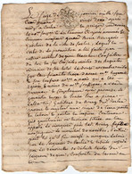 VP18.185 - Cachet De Généralité BORDEAUX - Acte De 1782 Relatif Au Chevalier Martial De GIAC Mort Sur L'échafaut En 1794 - Cachets Généralité