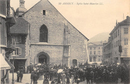 CPA 74 ANNECY EGLISE SAINT MAURICE - Annecy