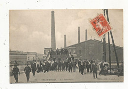 Cp , 93 , SAINT DENIS , La Passerelle , écrite 1913 - Saint Denis