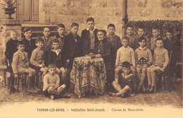 CPA 74 THONON LES BAINS INSTITUTION SAINT JOSEPH CLASSE DE NEUVIEME - Thonon-les-Bains