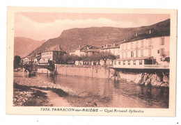 CPA 09 Tarascon Sur Ariege Quai Armand UNUSED - Otros & Sin Clasificación