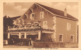 CPA 74 SCIEZ HOTEL DES VOYAGEURS (CPA RARE - Sciez