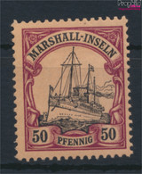 Marshall-Inseln (Dt. Kol.) 20 Mit Falz 1901 Schiff Kaiseryacht Hohenzollern (9643957 - Isole Marshall