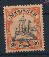 Marianen (Dt. Kolonie) 12 Mit Falz 1901 Schiff Kaiseryacht Hohenzollern (9643970 - Mariannes