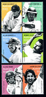 AUSTRALIA 2021 - Australian Legends Of Cricket 6v** - Unused Stamps