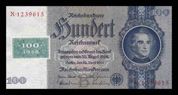 Alemania Germany Dem. Rep. DDR 100 Mark SBZ 1948 Pick 7a With Stamp SC UNC - 100 Deutsche Mark