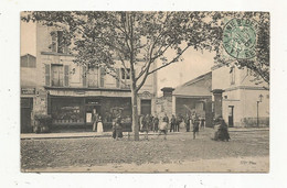 Cp ,  93 ,  LA PLAINE SAINT DENIS , LES FORGES SALTES Et Cie , Restaurant ,  Voyagée 1907 - Saint Denis