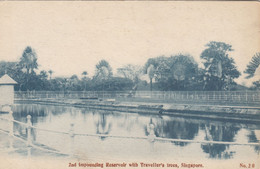7561) 2nd IMPOUNDING Reservoir With Traveller's Trees - SINGAPORE - Singapur - VERY OLD - Singapore