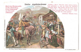 Switzerland - William Tell - Tells Apfelschuss - Litho Postcard - Wil