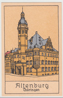 (115948) Künstler AK Altenburg, Rathaus 1940er - Altenburg