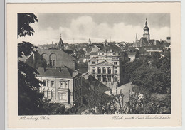 (115970) AK Altenburg I.Th., Blick Nach Dem Landestheater 1930/40er - Altenburg