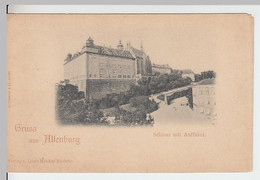 (18593) AK Gruß Aus Altenburg, Schloss, Vor 1905 - Altenburg