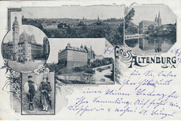 (338) AK Gruss Aus Altenburg S.A., Mehrbildkarte 1897 - Altenburg