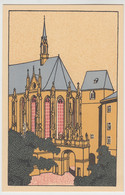 (85491) Künstler AK Karl Larisch, Altenburg, Thür., Schlosskirche, 1943-52 - Altenburg