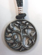 ARBRE DE VIE Pendentif Métal Avec Cordon Réglable - Pendentifs