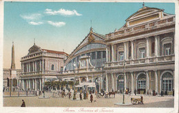 588 – Vintage 1921 – Italia Italy Roma Rome – Stazione Di Termini – Railway Station– Animation – VG Condition - Stazione Termini