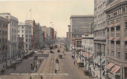 Delcampe - 589 – Vintage 1910-20s  – Winnipeg Manitoba Canada – Portage Avenue Street – Old Cars Streetcars – Near Mint Condition - Winnipeg