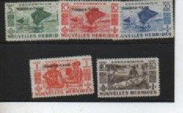 NOUVELLES HEBRIDES    N°  YVERT  ET TELLIER  26/0   °° TIMBRES TAXE   Avec CHARNIERES - Neufs