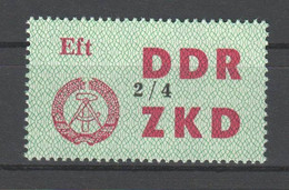 DDR , Dienstmarken C , ZKD , Nr. 49 IV Postfrisch ( 40.-) - Oficial