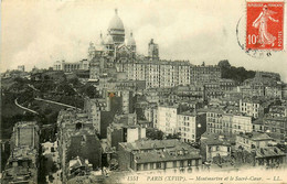 Paris * 18ème * Vue Sur Montmartre Et Le Sacré Coeur - Arrondissement: 18