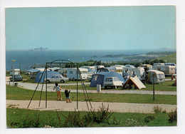 - CPM EQUEURDREVILLE (50) - Le Camping Municipal En Bordure De Mer - Editions LE GOUBEY N° 3 - - Equeurdreville