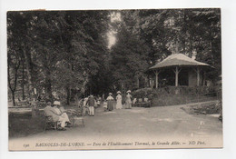 - CPA BAGNOLES-DE-L'ORNE (61) - Parc De L'Etablissement Thermal, La Grande Allée 1909 - Photo Neurdein 190 - - Bagnoles De L'Orne